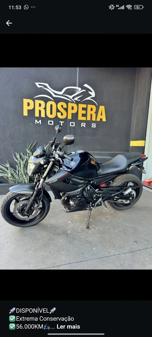 Carro Yamaha XJ6 N 2013 XJ6 N 600