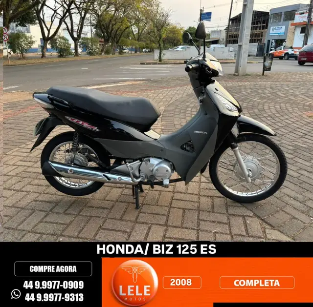 Carro Honda Biz 125 2008 Biz 125 ES