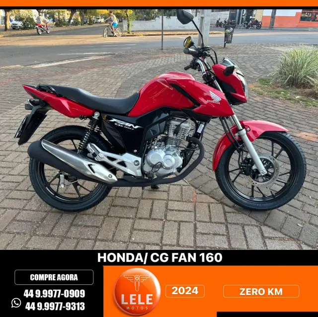 Carro Honda CG 160 2024 Fan