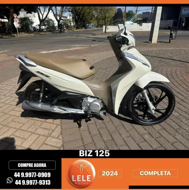 Carro Honda Biz 125i 2024 Flex