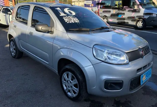 Carro Fiat Uno 2016 Attractive 1.0 (Flex) 4p