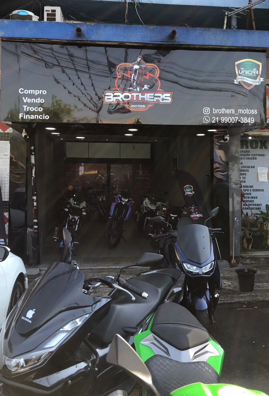 Fachada da loja Brothers Motos - São João de Meriti - RJ