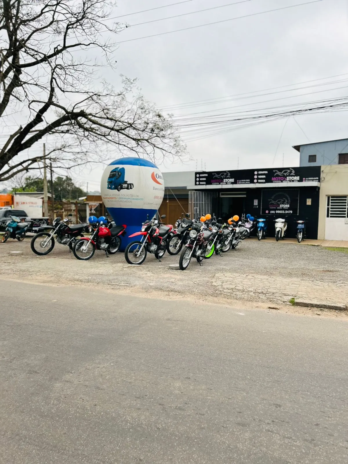 Fachada da loja MOTO'S STORE - Santa Maria - RS