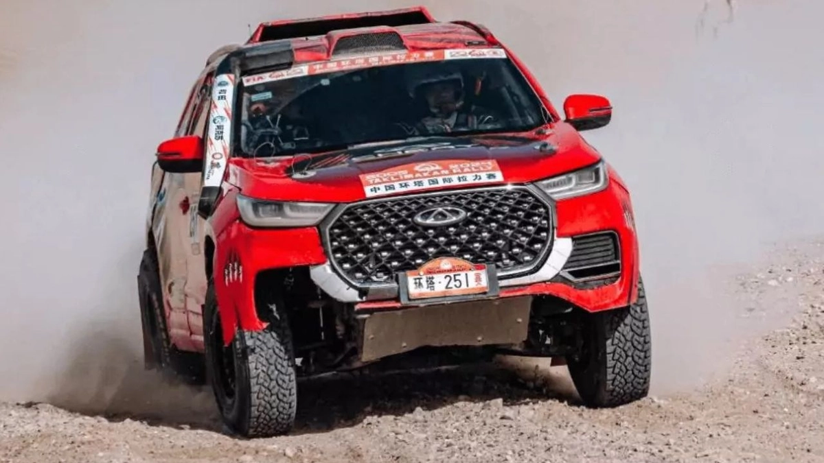 Com mesmos motor e carroceria que é vendido por aqui, o Chery Tiggo 8 tem tradição em rally 