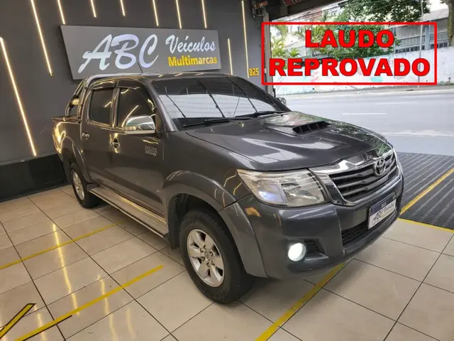 Carro Toyota Hilux Cabine Dupla 2012 Hilux 3.0 TDI 4x4 CD SRV (Aut)