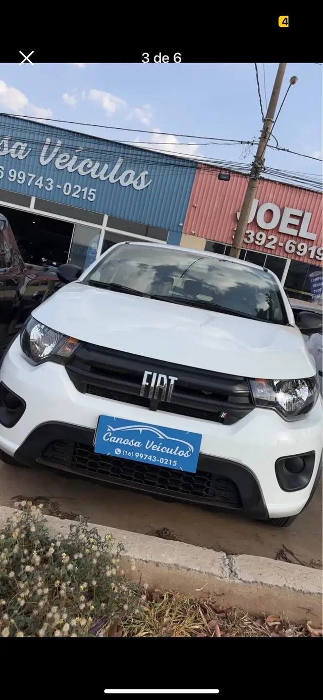 Carro Fiat Mobi 2022 Like 1.0 (Flex)