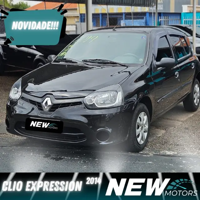 Carro Renault Clio 2014 Hatch. RN 1.0 16V