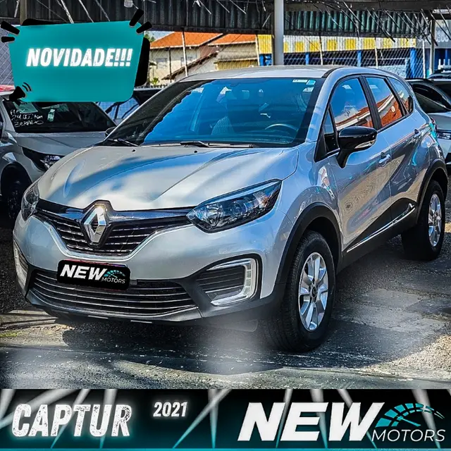 Carro Renault Captur 2021 Life 1.6 16v SCe CVT (Flex)