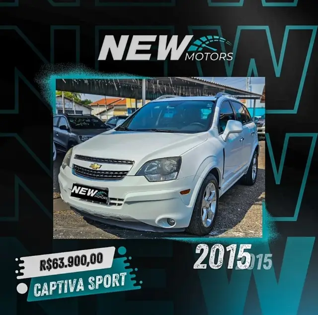 Carro Chevrolet Captiva 2015 2.4 16V (Aut)