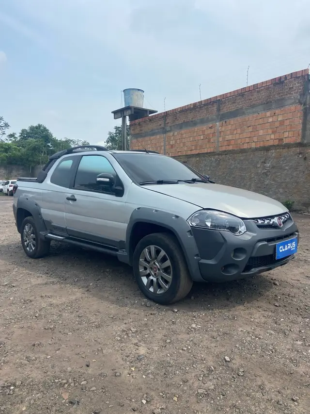 Carro Fiat Strada 2015 Adventure 1.8 16V (Flex) (Cabine Dupla)