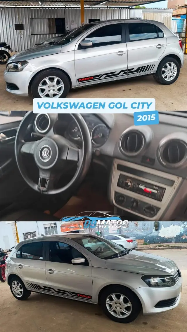 Carro Volkswagen Gol 2015 1.0 TEC City (Flex) 2p