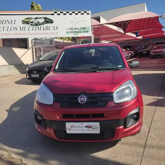 Carro Fiat Uno 2017 Attractive 1.0 (Flex) 4p