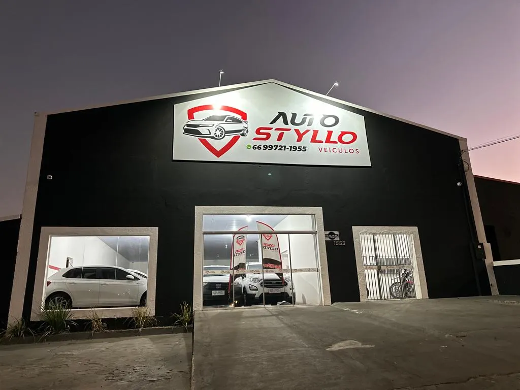 Fachada da loja Veículos à venda em Auto Styllo Veículos - Barra do Garças - MT | Mobiauto