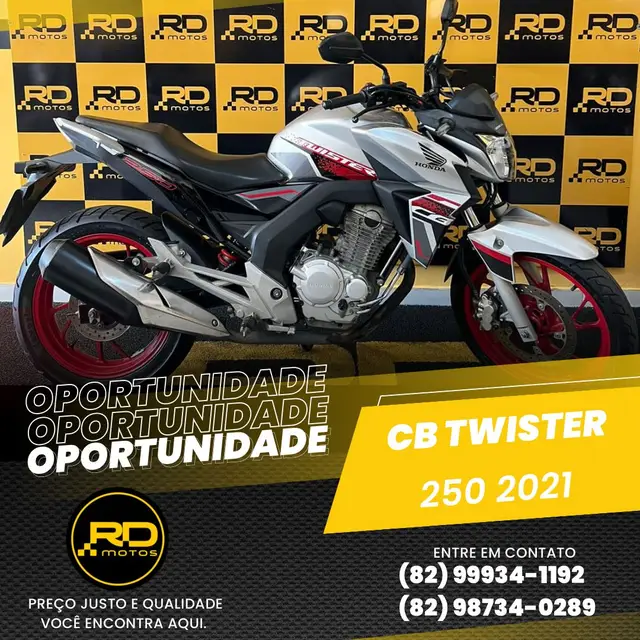 Carro Honda CB 250F Twister 2021 (CBS)