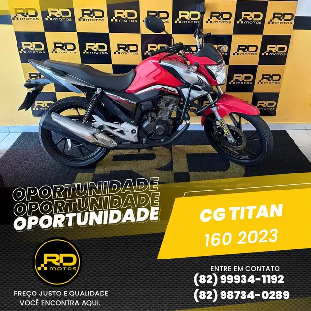 Carro Honda CG 160 2023 Titan