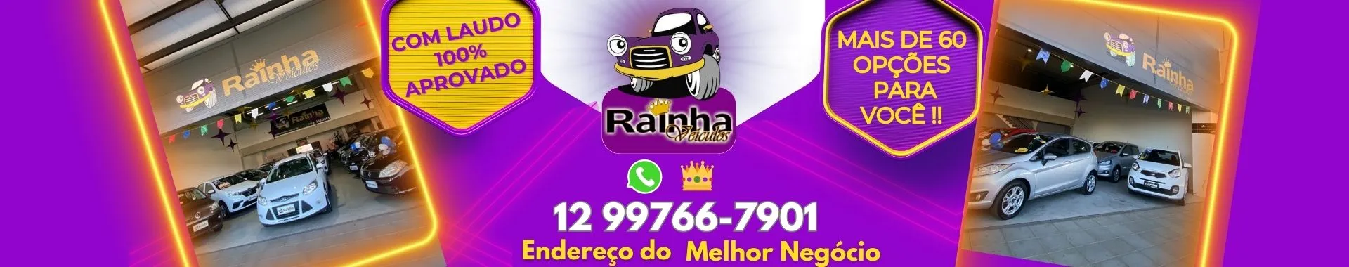 Fachada da loja Veículos à venda em Rainha Veículos Taubaté - Taubaté - SP | Mobiauto