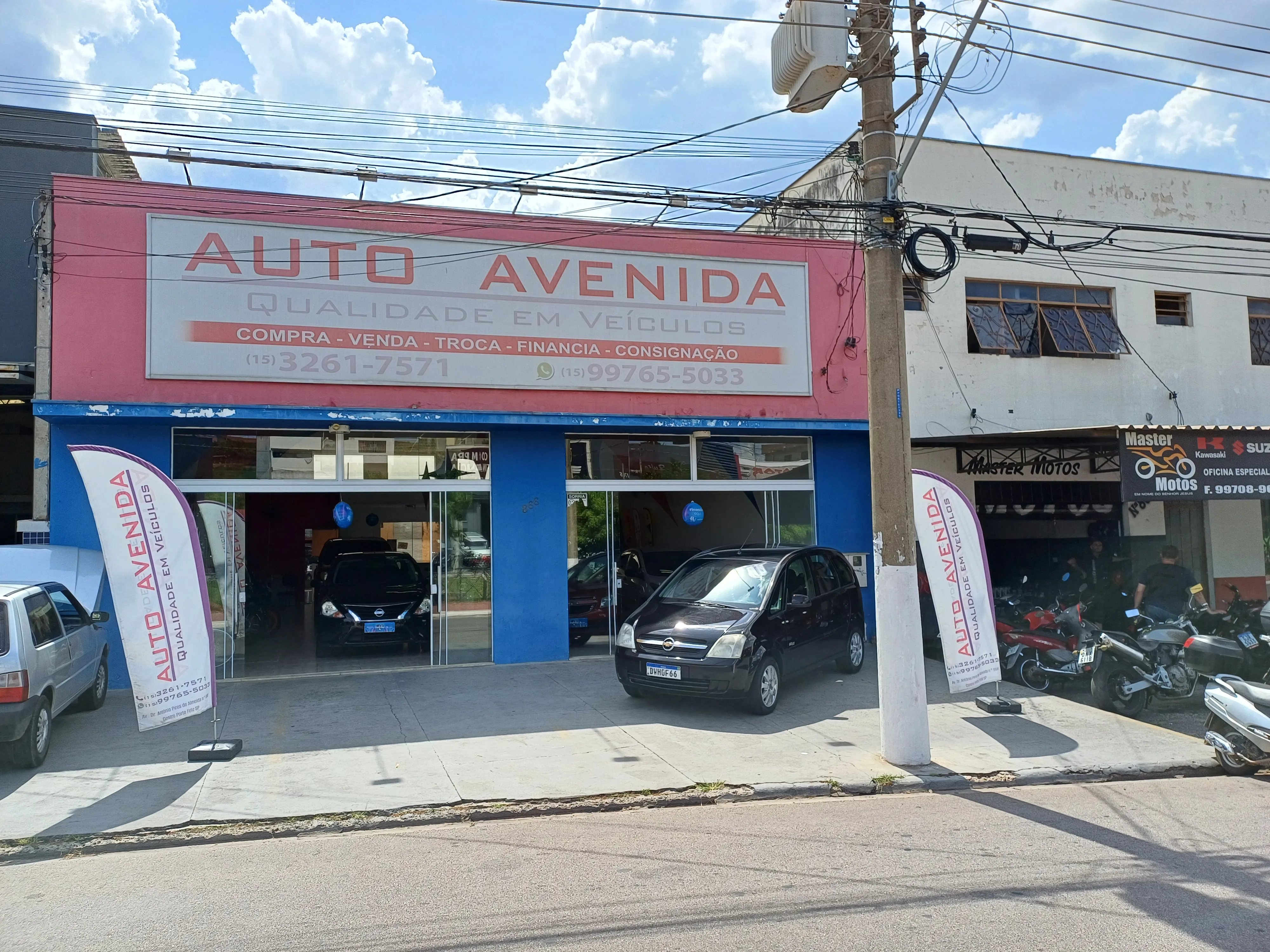 Fachada da loja AUTO AVENIDA - Porto Feliz - SP