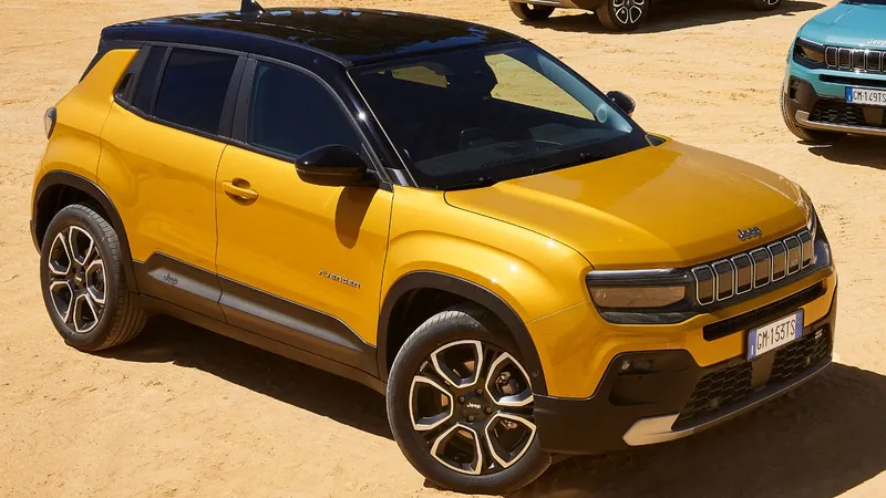 Jeep Avenger segue em testes para ser híbrido igual Pulse e Fastback