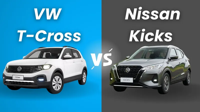 VW T-Cross x Nissan Kicks: qual o SUV mais barato de manter por ano?