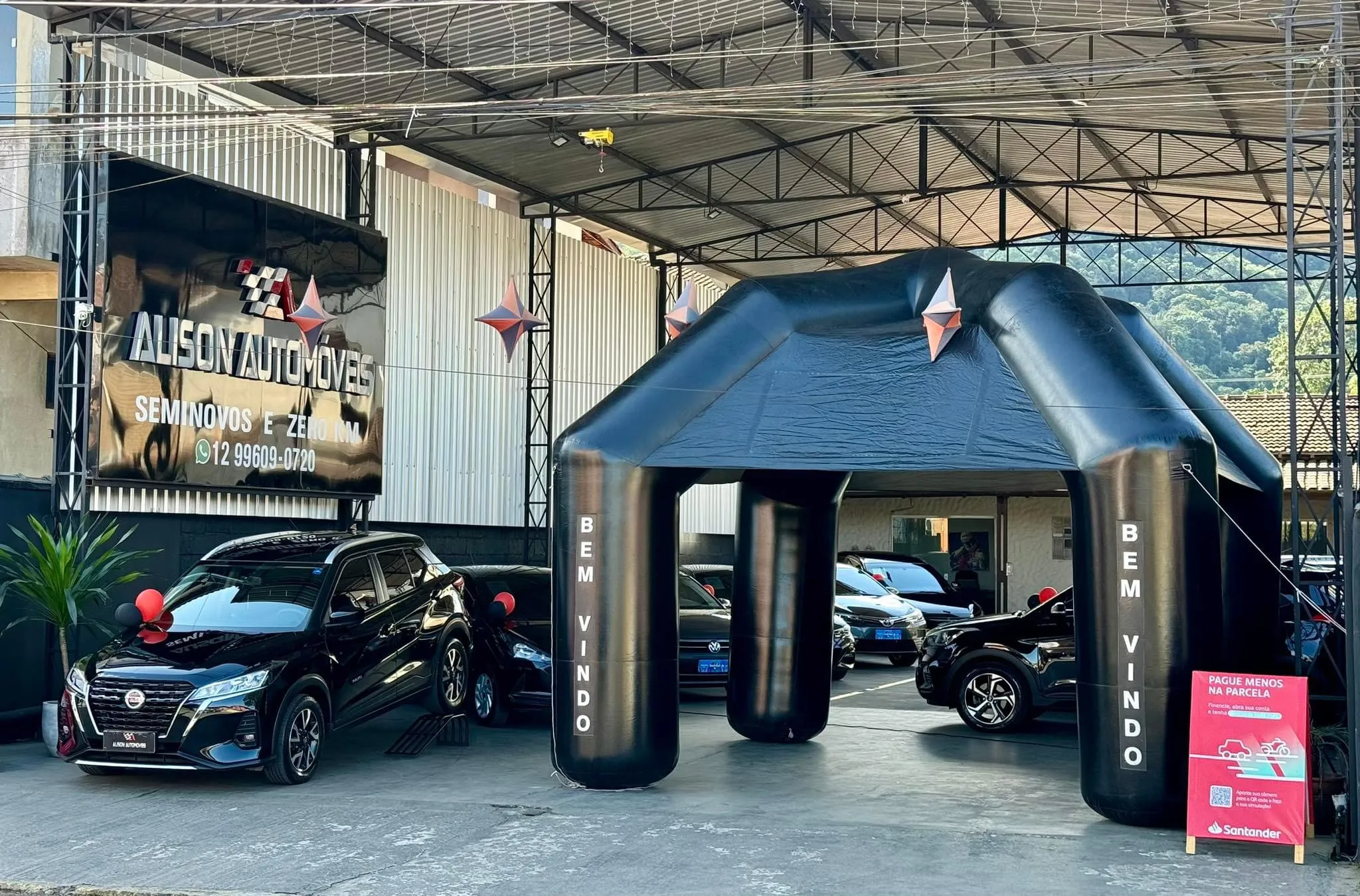 Fachada da loja Veículos à venda em ALISON MOTORS - Ubatuba - SP