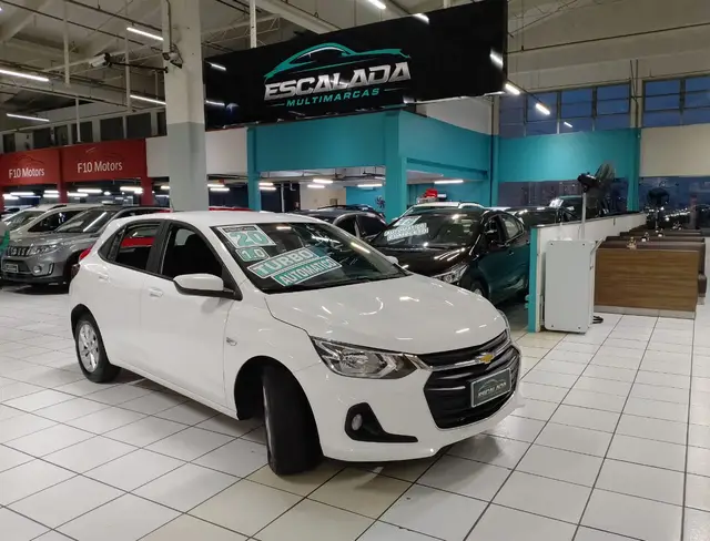 Carro Chevrolet Onix 2020 LT 1.0 Turbo (Flex) (Aut)
