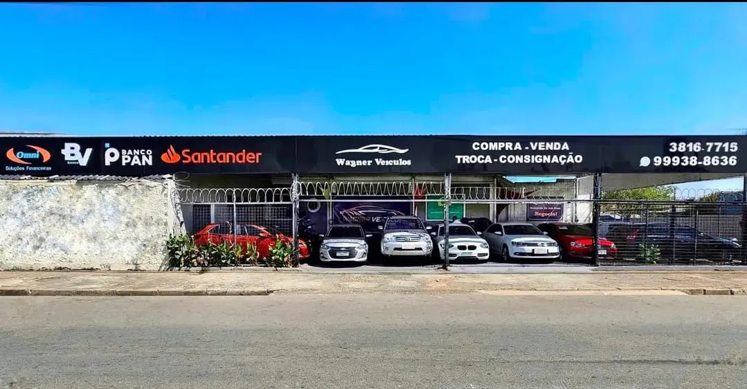 Fachada da loja WAGNER VEICULOS - Indiana - SP