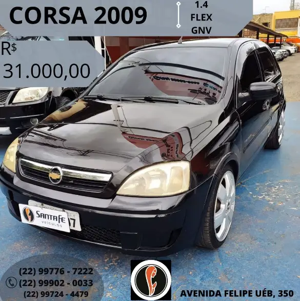 Carro Chevrolet Corsa Hatch 2009 Maxx 1.4 (Flex)