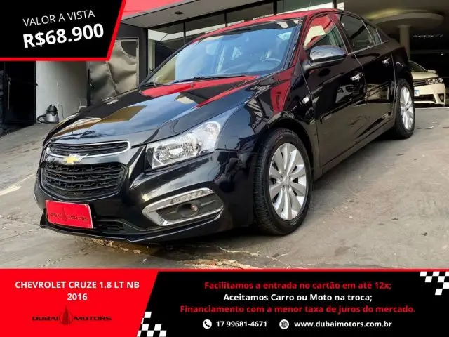Carro Chevrolet Cruze 2016 LT 1.8 16V Ecotec (Aut)(Flex)