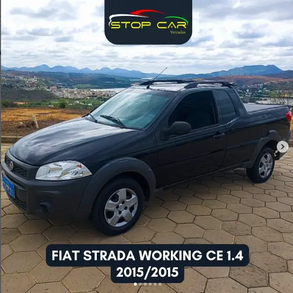 Carro Fiat Strada 2015 Working 1.4 (Flex) (Cabine Estendida)