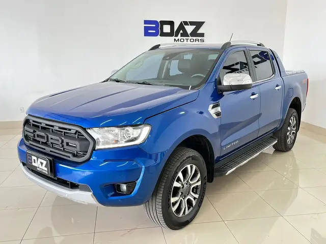 Carro Ford Ranger Cabine Dupla 2021 Limited 3.2 Turbodiesel 20V 4x4 (Aut)