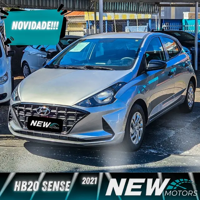 Carro Hyundai HB20 2021 Sense 1.0