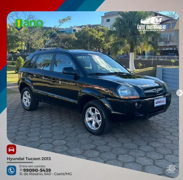 Carro Hyundai Tucson 2013 GLS 2.0 16V (aut)