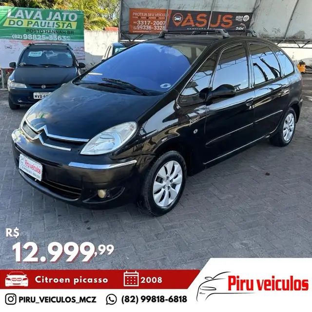 Carro Citroën Xsara Picasso 2008 GLX 1.6 16V
