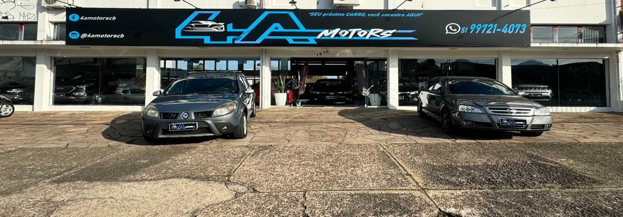 Fachada da loja Veículos à venda em 4A motors - Campo Bom - RS