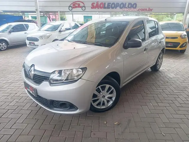 Carro Renault Sandero 2015 Authentique 1.0