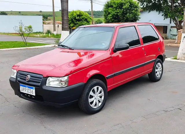 Carro Fiat Uno Mille 2008 Fire 1.0 (Flex)
