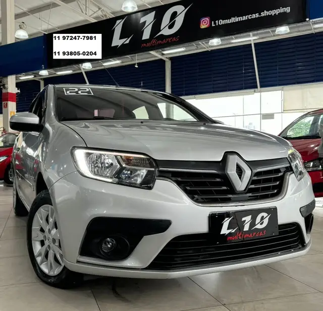 Carro Renault Logan 2022 Zen 1.0 12V SCe (Flex)