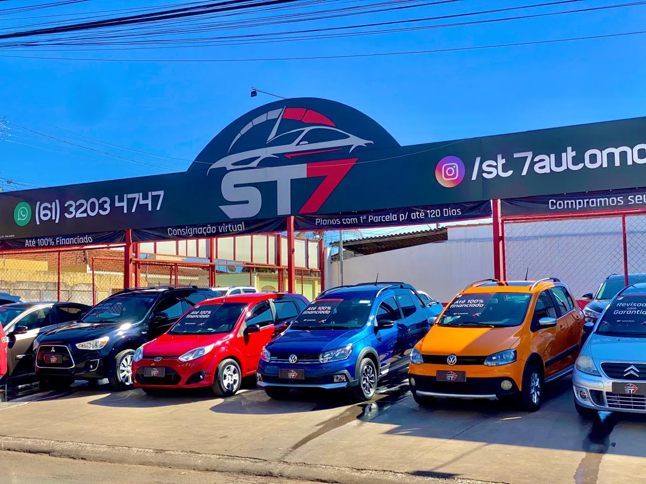 Fachada da loja Veículos à venda em ST7 AUTOMOVEIS - Brasília - DF | Mobiauto