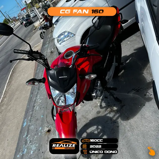 Moto Honda CG 160 2022 Fan