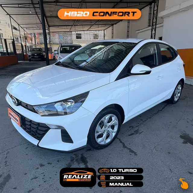 Carro Hyundai HB20 2023 Comfort 1.0 TGDI (Mec.)