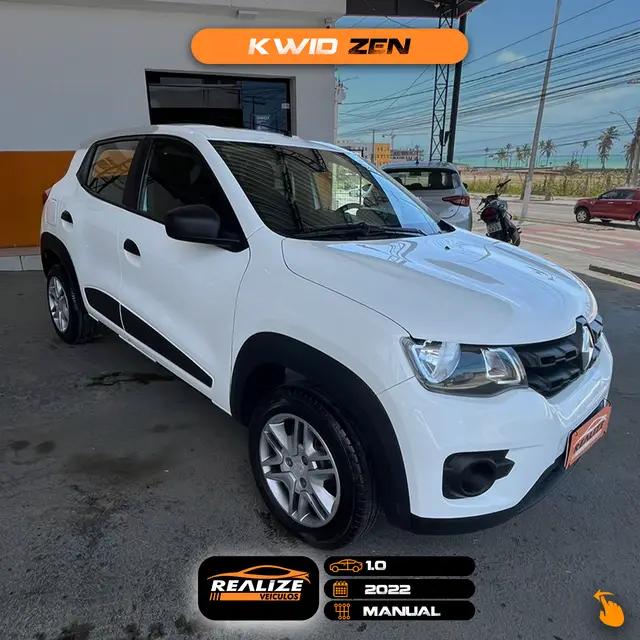 Carro Renault Kwid 2022 Zen 1.0 12v SCe (Flex)