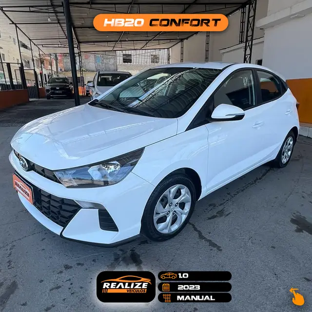 Carro Hyundai HB20 2023 Comfort 1.0 TGDI (Aut.)