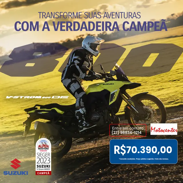 Moto Suzuki V-Strom 2025 800DE