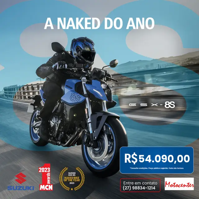 Moto Suzuki GSX-8S 2025 776 cc
