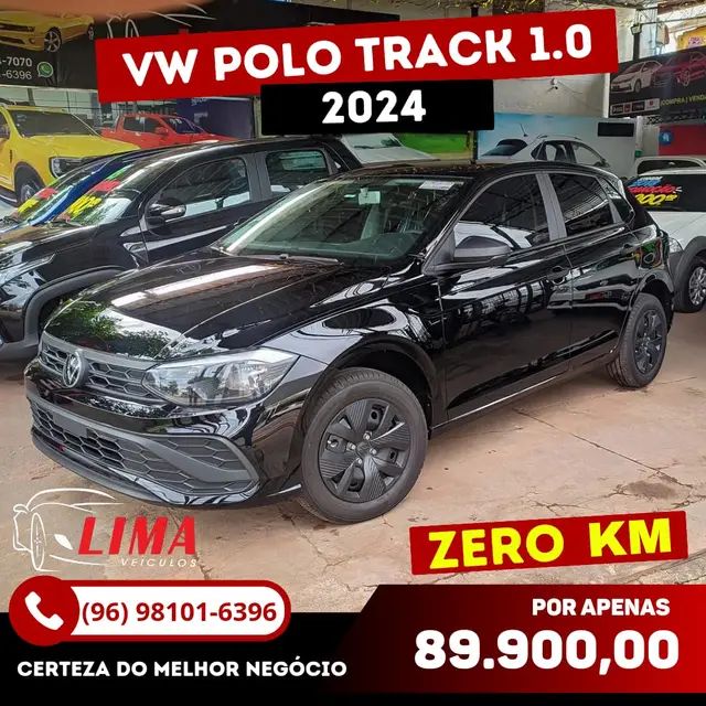 Carro Volkswagen Polo 2024 Track 1.0 Flex 12V 5p
