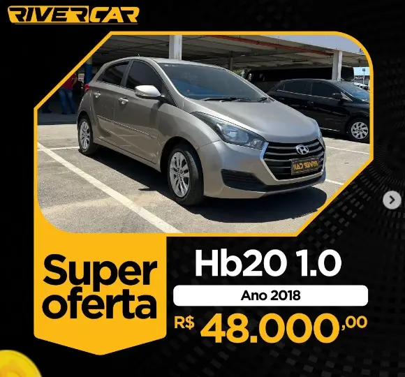 Carro Hyundai HB20 2018 1.0 Comfort (Flex)