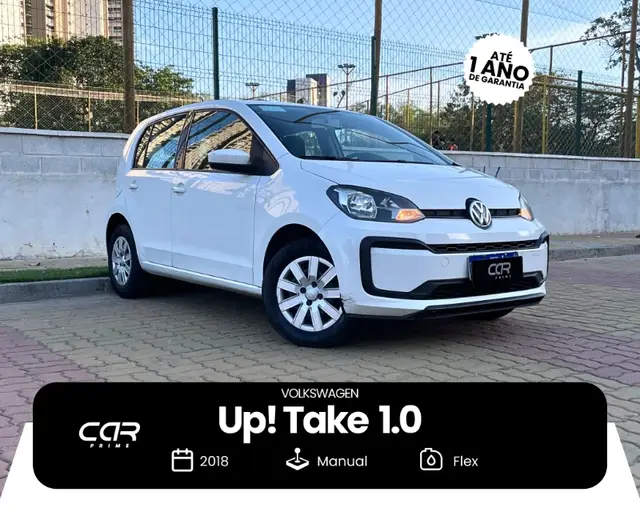 Carro Volkswagen Up! 2018 1.0 12v E-Flex take up! 4p