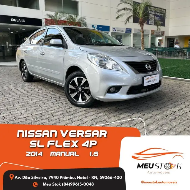 Carro Nissan Versa 2014 1.6 16V SL (Flex)