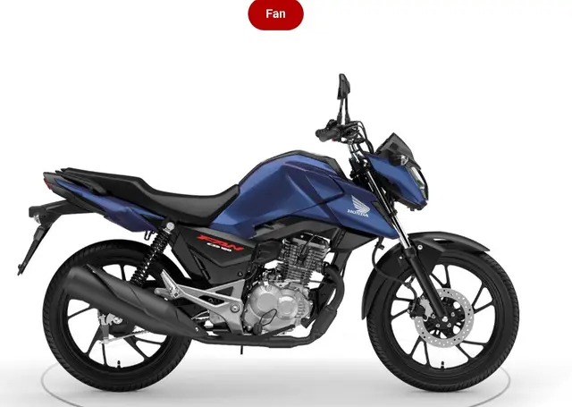 Carro Honda CG 160 2025 Fan