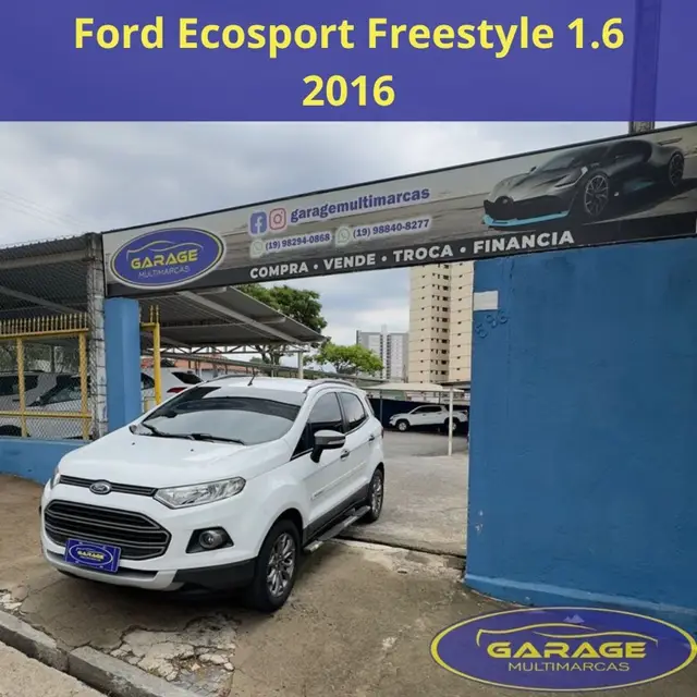 Carro Ford EcoSport 2016 Ecosport Freestyle 1.6 16V (Flex)